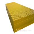 Taille de maille FRP Plastique composite le réseau de plancher moulé